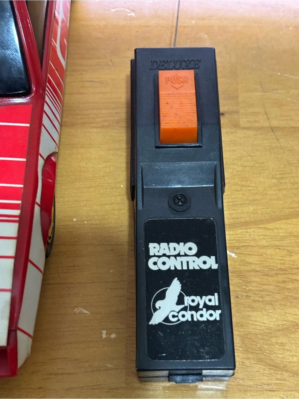 1981 CAMARO original Remote Control Car - Red and White